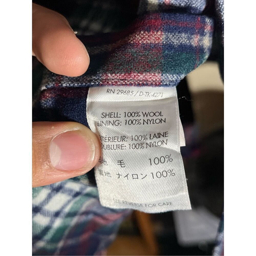 Pendleton Wool Plaid Flannel Button Down Shirt - image 5